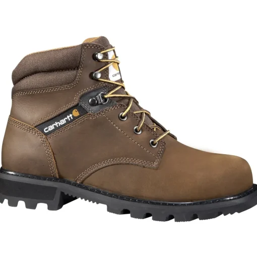 Carhartt Men's 6" Soft Toe Work Boot - Brown - CMW6174