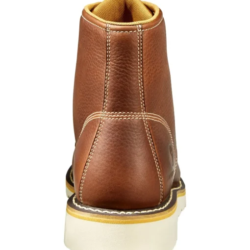 Carhartt Men's 6" Steel Toe Waterproof Wedge Work Boot - Tan - CMW6275
