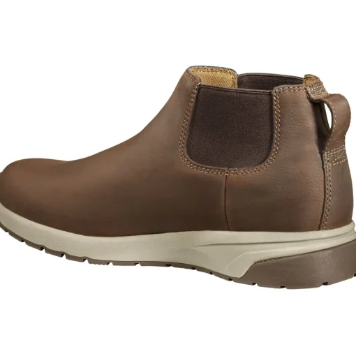 Carhartt Men's Chelsea 4" Soft Toe WP Chelsea Work Boot - Brown - FA4015-M