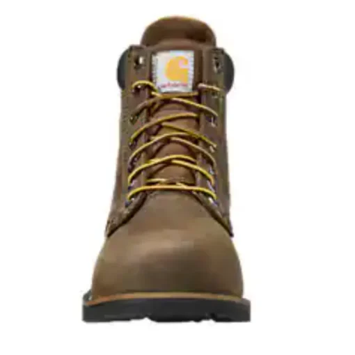 Carhartt Men's Frontier 6" Comp Toe Water Resistant Boot- Brown- FN6365-M