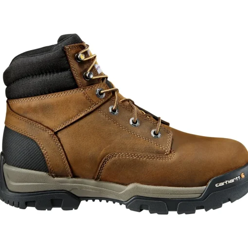 Carhartt Men's Ground Force 6" WP Comp Toe Work Boot - Brown - CME6347