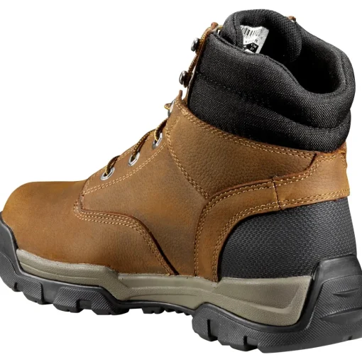 Carhartt Men's Ground Force 6" WP Comp Toe Work Boot - Brown - CME6347