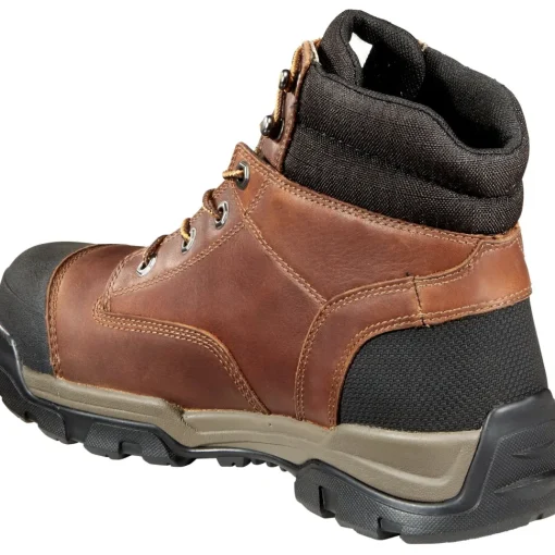 Carhartt Men's Ground Force 6" Comp Toe WP Work Boot - Brown - CME6355