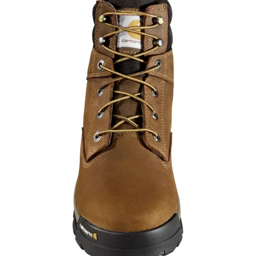 Carhartt Men's Ground Force 6" WP Comp Toe Work Boot - Brown - CME6347