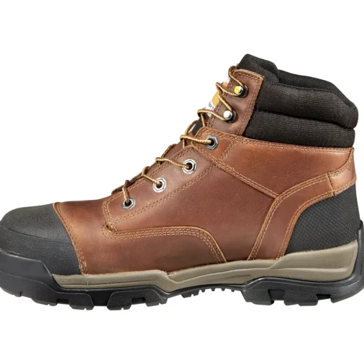 Carhartt Men's Ground Force 6" Comp Toe WP Work Boot - Brown - CME6355