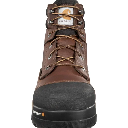 Carhartt Men's Ground Force 6" Comp Toe WP Work Boot - Brown - CME6355