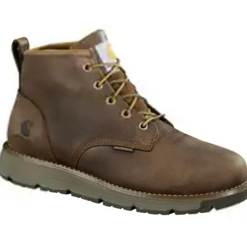 Carhartt Men's Millbrook Steel Toe WP Wedge Work Boot -Brown- FM5204-M