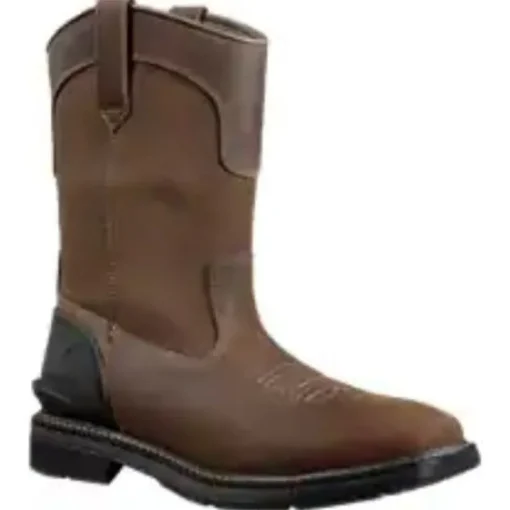 Carhartt Men's Montana 11" Soft Toe WP Work Boot -Brown- FQ1084-M
