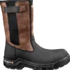 Carhartt Men's Rugged Flex 10" Comp Toe Wellington Work Boot Brown CMF1391