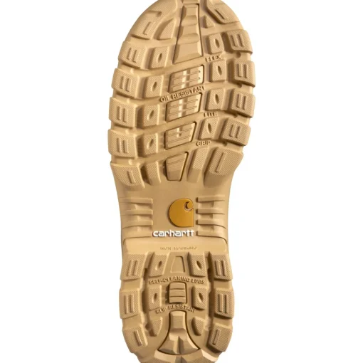 Carhartt Men's Rugged Flex 6" Comp Toe WP Work Boot - Wheat - CMF6356