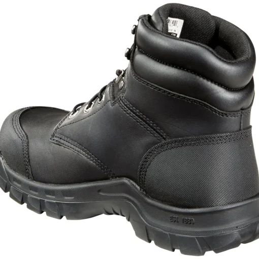 Carhartt Men's Rugged Flex 6" Comp Toe Work Boot - Black - CMF6371