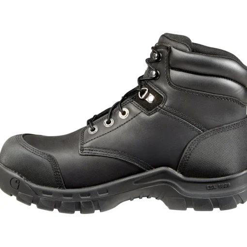 Carhartt Men's Rugged Flex 6" Comp Toe Work Boot - Black - CMF6371