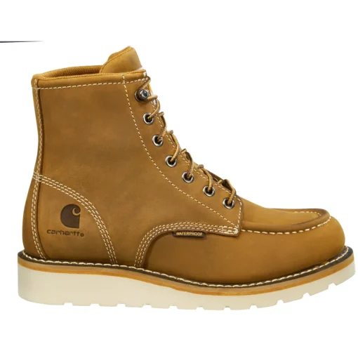 Carhartt Women's 6" Steel Toe WP Wedge Work Boot - Brown - FW6225-W