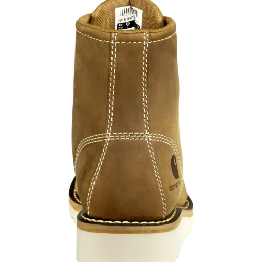 Carhartt Women's 6" Steel Toe WP Wedge Work Boot - Brown - FW6225-W