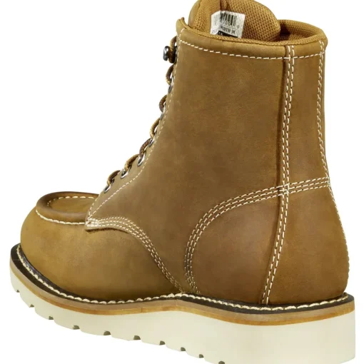 Carhartt Women's 6" Steel Toe WP Wedge Work Boot - Brown - FW6225-W