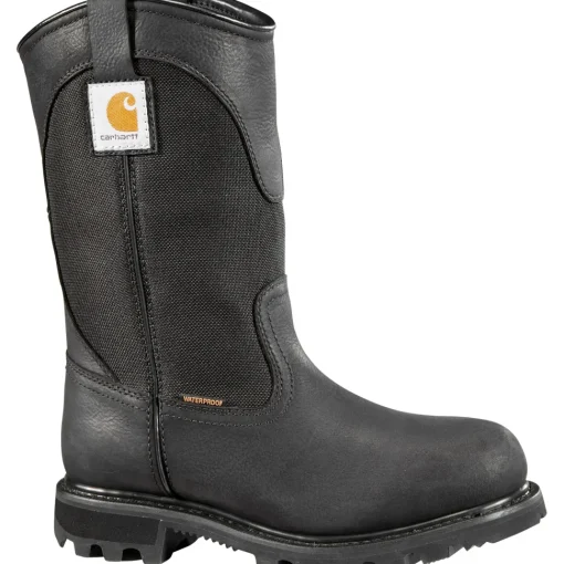 Carhartt Women's 10" WP Wellington Work Boot - Black - CWP1151