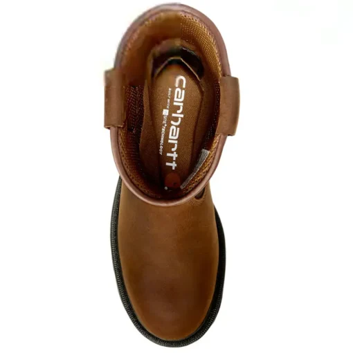 Carhartt Women's Ironwood 11" Alloy Toe WP Wellington Boot -Brown- FT1502-W