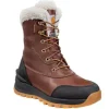 Carhartt Women's Pellston 8" WP Winter Work Boot - Mineral Red - FH8019-W