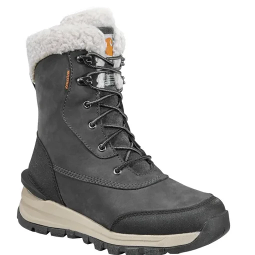 Carhartt Women's Pellston 8" WP Winter Work Boot - Charcoal - FH8029-W