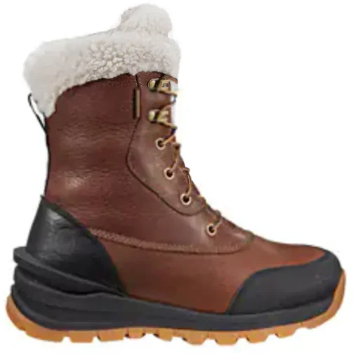 Carhartt Women's Pellston 8" WP Winter Work Boot - Mineral Red - FH8019-W