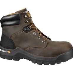 Carhartt Women's Rugged Flex 6" Comp Toe Work Boot - Brown - CWF5355