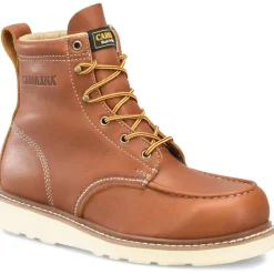 Carolina Men's Amp Mx 6" Wedge ST Causal Work Boot Brown- CA7563