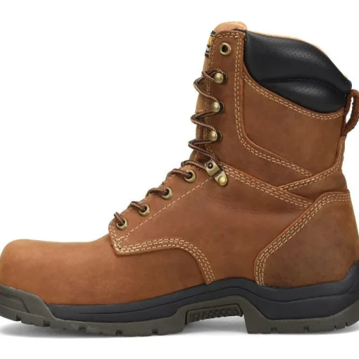 Carolina Men's Bruno Hi 8" Soft Toe WP Slip Resist Work Boot -Brown- CA8020