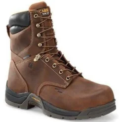 Carolina Men's Bruno Hi 8” WP Comp Toe Work Boot - Brown - CA8520