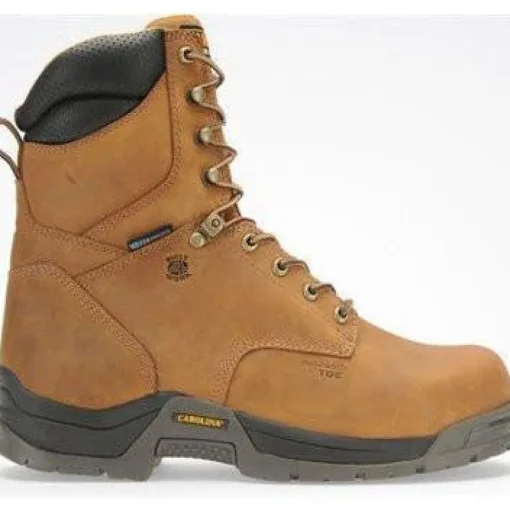 Carolina Men's Bruno Hi 8” WP Comp Toe Work Boot - Brown - CA8520