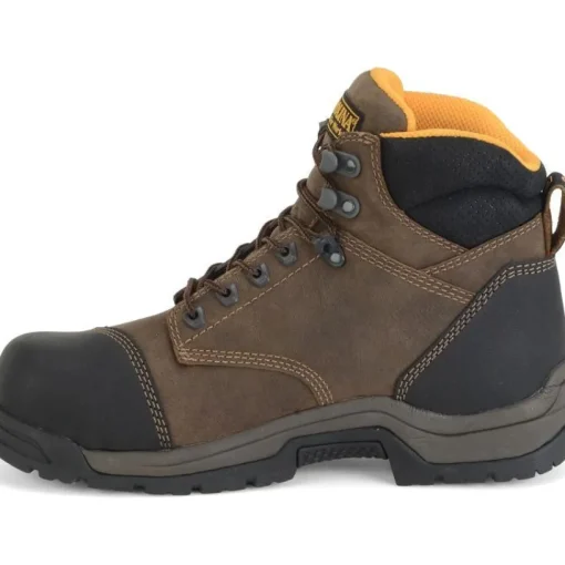 Carolina Men's Bruno Lo 5" Carbon CT Waterproof Work Boot -Brown- CA5522