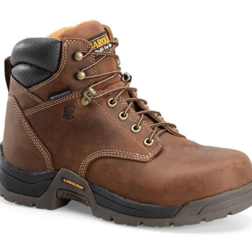 Carolina Men's Bruno Lo 6" WP Comp Toe Work Boot - Brown - CA5520