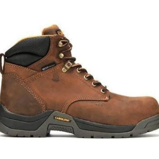 Carolina Men's Bruno Lo 6" WP Comp Toe Work Boot - Brown - CA5520