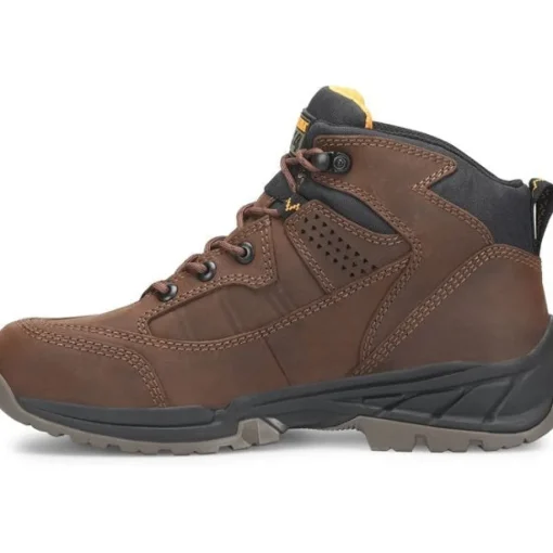 Carolina Men's Builder 5" WP Slip Resist Steel Toe Hiker Work Boot - Brown - CA4501
