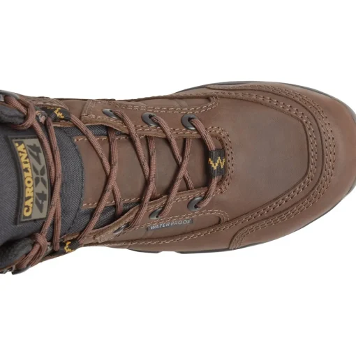 Carolina Men's Builder 5" WP Slip Resist Steel Toe Hiker Work Boot - Brown - CA4501