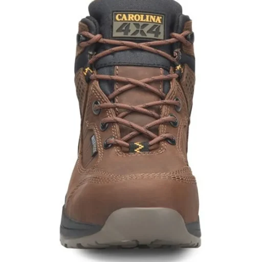 Carolina Men's Builder 5" WP Slip Resist Steel Toe Hiker Work Boot - Brown - CA4501