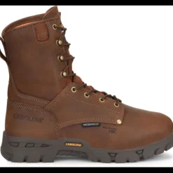 Carolina Men's Buster 8" Comp Toe WP Metguard Work Boot -Brown- CA9582