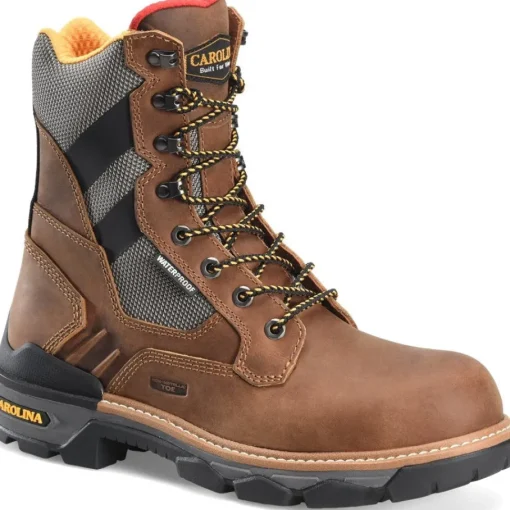 Carolina Men's Cancellor 8" WT Comp Toe Work Boot - Dark Brown - CA7830