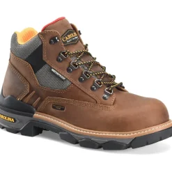 Carolina Men's Constructor 5" WP Slip Resist CT Work Boot - Brown - CA7832