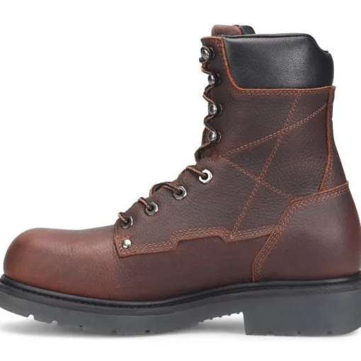 Carolina Men's Dice 8" Aluminum Toe Waterproof Work Boot -Brown- CA6512