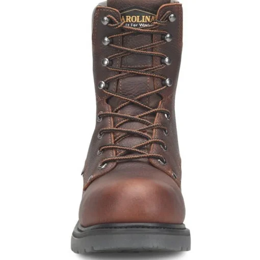 Carolina Men's Dice 8" Aluminum Toe Waterproof Work Boot -Brown- CA6512