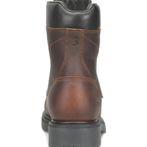 Carolina Men's Dice 8" Aluminum Toe Waterproof Work Boot -Brown- CA6512