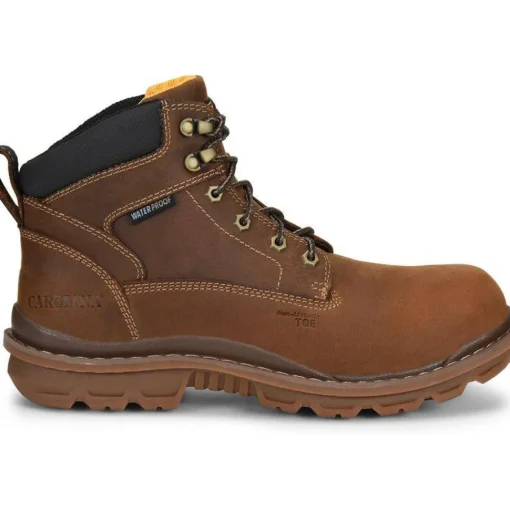 Carolina Men's Dormite 6" Comp Toe WP Work Boot - Dark Brown - CA3558