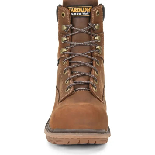 Carolina Men's Dormite 8” Composite Toe WP Work Boot - Brown - CA8558