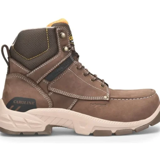 Carolina Men's Duke 6" CT Waterproof Slip Resist Work Boot -Brown- CA5544