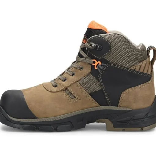 Carolina Men’s Duke 5" WP Comp Toe Hiker Work Shoe -Brown- CA5548