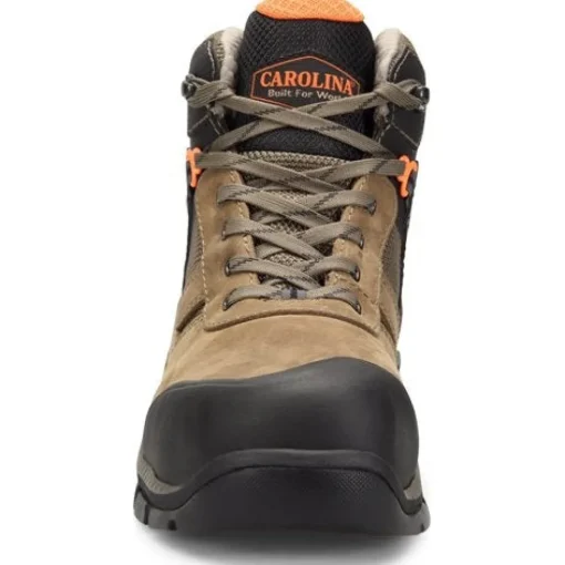 Carolina Men’s Duke 5" WP Comp Toe Hiker Work Shoe -Brown- CA5548