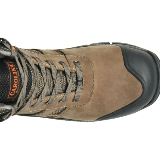 Carolina Men’s Duke 5" WP Comp Toe Hiker Work Shoe -Brown- CA5548