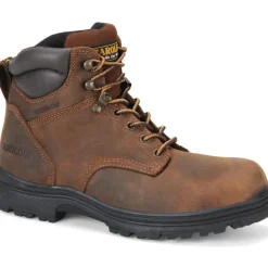 Carolina Men's Engineer 6" Steel Toe WP Slip Resist Work Boot -Brown- CA3526