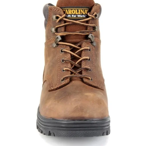 Carolina Men's Engineer 6" Soft Toe WP Slip Resist Work Boot -Brown- CA3026