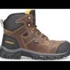Carolina Men's Falcon 6" Steel Toe Lo WP Work Boot -Brown- CA3590